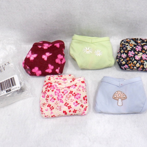 Victoria's Secret PINK 5 Thongs Size Small NEW - Picture 7 of 9